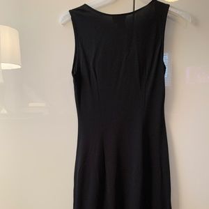 BCBG Black ruched dress